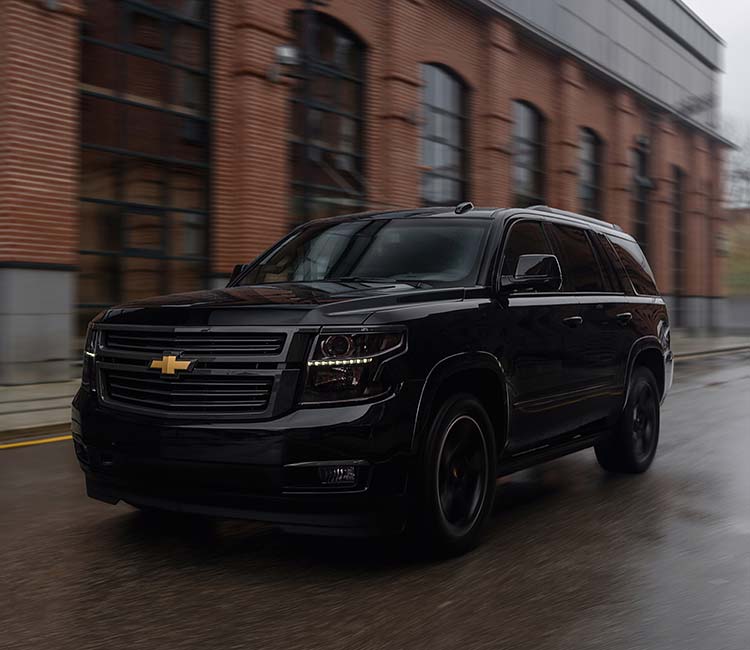 Black Chevrolet Tahoe