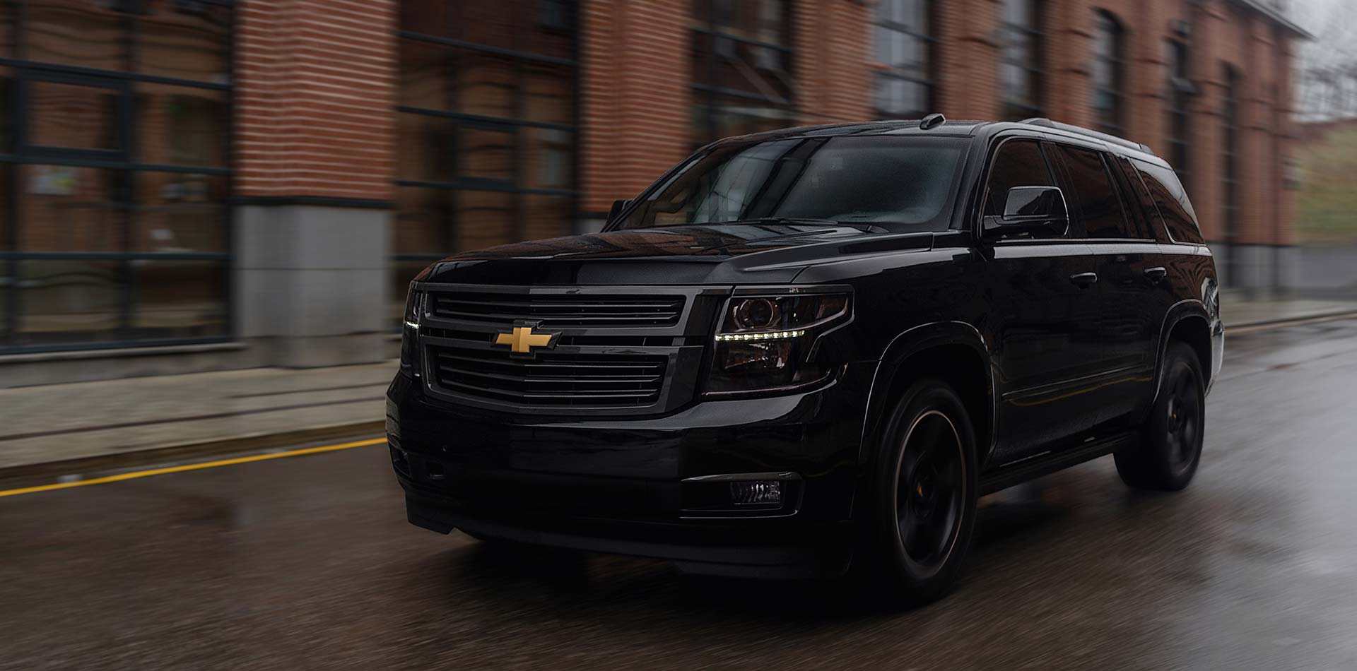 Black Chevrolet Tahoe